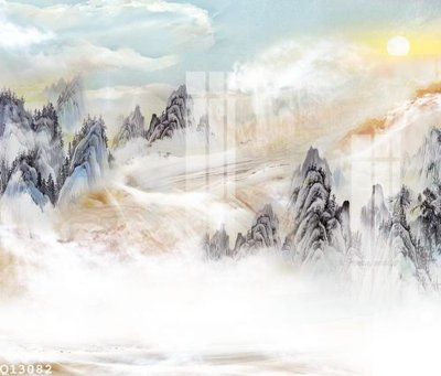 Download file gốc File gốc in tranh tổng hợp Q13082 (in lụa) hoa lá