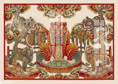 Ảnh gốc file in lụa File gốc in tranh tổng hợp Q13267 chi tiết