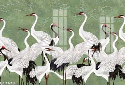 File gốc File gốc in tranh tổng hợp Q13438 (in lụa) chi tiết cao