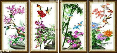 File tranh File gốc in tranh tổng hợp Q1349 (gốc) chủ đề thiên nhiên