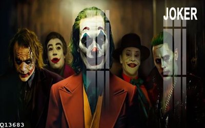 File PSD File gốc in tranh tổng hợp Q13683 (bản gốc) đã tách nền