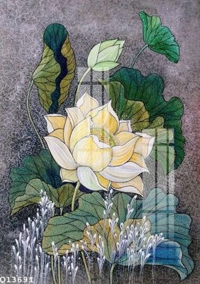 File tranh gốc in trần nhà File gốc in tranh tổng hợp Q13691 3D