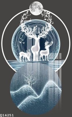 File gốc File gốc in tranh tổng hợp Q14251 (thiết kế) độc quyền