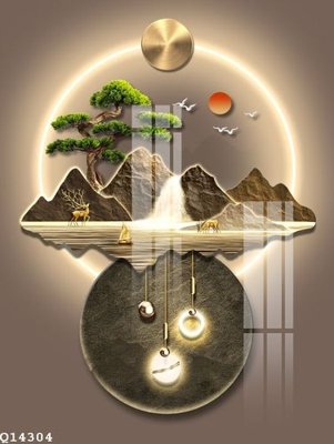 Download file tranh File gốc in tranh tổng hợp Q14304 (file gốc PSD)