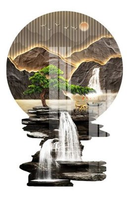 File tranh File gốc in tranh tổng hợp Q14413 (gốc) chủ đề thiên nhiên