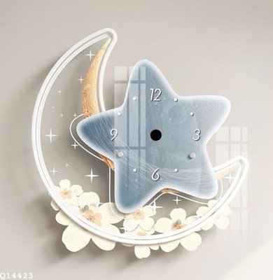 File in trần File gốc in tranh tổng hợp Q14423 (bản gốc) trời sao