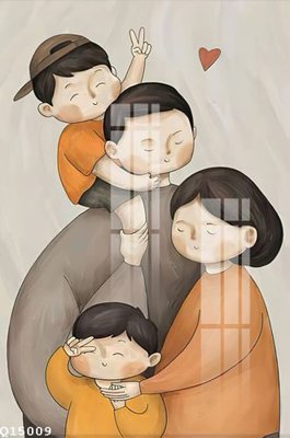 Ảnh gốc File gốc in tranh tổng hợp Q15009 (độ nét cao) in tráng gương