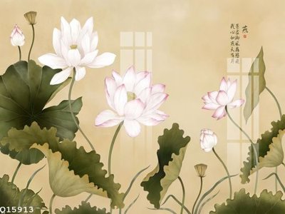 File gốc File gốc in tranh tổng hợp Q15913 (in lụa) trang trí tường