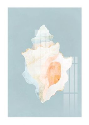 File in trần File gốc in tranh tổng hợp Q1607 (bản gốc) đại dương