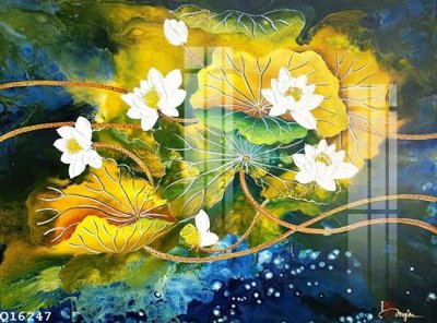 Download file gốc File gốc in tranh tổng hợp Q16247 (in lụa) nghệ thuật