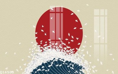 Ảnh gốc File gốc in tranh tổng hợp Q16503 (siêu chi tiết) để in ấn