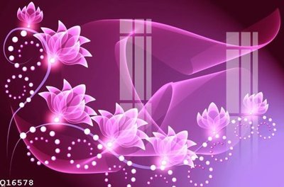 File tranh File gốc in tranh tổng hợp Q16578 (bản gốc) in lụa dán tường