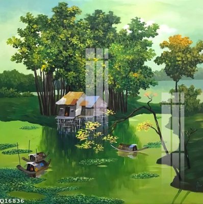 File PSD File gốc in tranh tổng hợp Q16836 (nguyên gốc) chất lượng cao