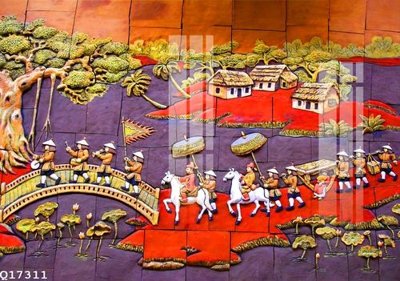 File gốc File gốc in tranh tổng hợp Q17311 (cho in UV) siêu nét