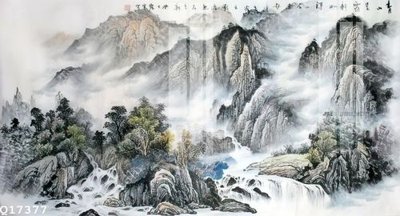 File gốc File gốc in tranh tổng hợp Q17377 (in lụa) tranh phong thủy