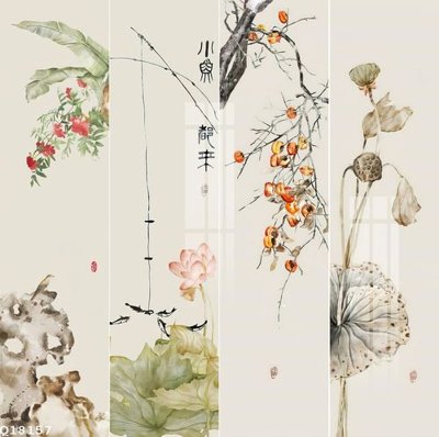 File in trần File gốc in tranh tổng hợp Q18157 (file gốc) phong thủy