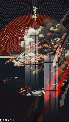 File tranh File gốc in tranh tổng hợp Q18212 (gốc) phong cách tối giản