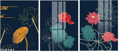 File tranh File gốc in tranh tổng hợp Q18791 (gốc) in vải canvas