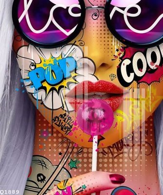 File tranh gốc PSD File gốc in tranh tổng hợp Q1889 còn nguyên layer