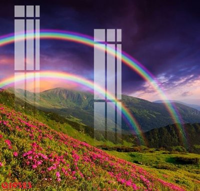 File in trần File gốc in tranh tổng hợp Q19323 (bản gốc 3D) sống động