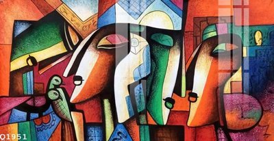 File in trần File gốc in tranh tổng hợp Q1951 (file gốc) phong thủy