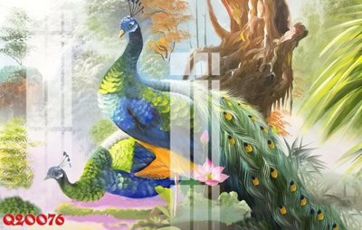 Ảnh gốc File gốc in tranh tổng hợp Q20076 (độ nét cao) in mica