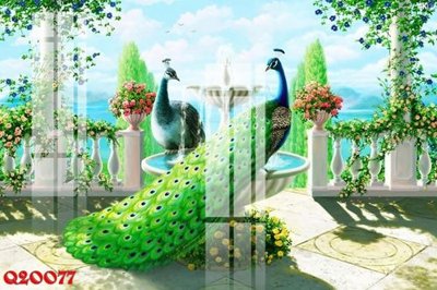 File ảnh File gốc in tranh tổng hợp Q20077 (gốc) cho trang trí nhà hàng