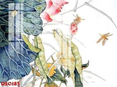 Hình ảnh file gốc File gốc in tranh tổng hợp Q20183 cho in UV