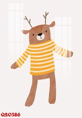 File in trần File gốc in tranh tổng hợp Q20386 (bản gốc) hoa văn