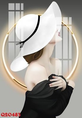 File tranh File gốc in tranh tổng hợp Q20483 (gốc) phong cách tối giản