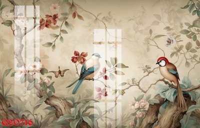 File tranh gốc File gốc in tranh tổng hợp Q20716 chủ đề hiện đại