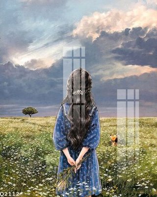 File gốc File gốc in tranh tổng hợp Q2112 (cho in UV) siêu nét