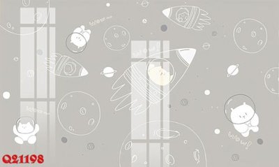 File gốc File gốc in tranh tổng hợp Q21198 (in tráng gương) hiện đại