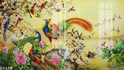 Chi tiết file ảnh File gốc in tranh tổng hợp Q2129 sắc nét