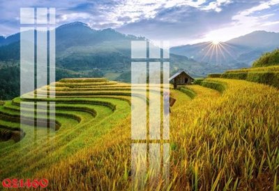 File tranh File gốc in tranh tổng hợp Q21460 (ảnh gốc) in trần 3D