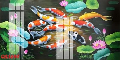File tranh File gốc in tranh tổng hợp Q21659 (bản gốc) in lụa dán tường