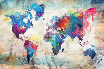 File tranh gốc PSD File gốc in tranh tổng hợp Q2169 còn nguyên layer