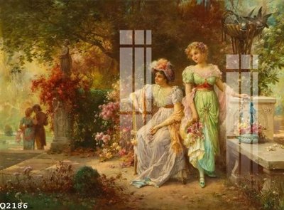 File gốc File gốc in tranh tổng hợp Q2186 (in lụa) trang trí tường