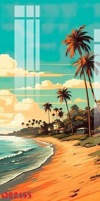 File in trần File gốc in tranh tổng hợp Q22153 (bản gốc) trời sao