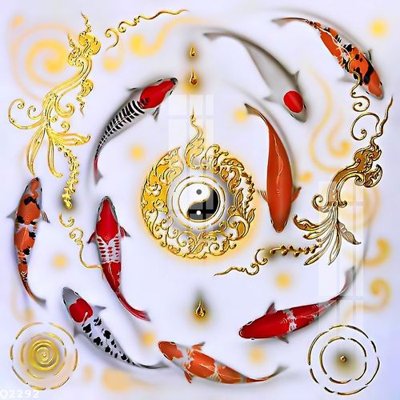 File in trần File gốc in tranh tổng hợp Q2292 (bản gốc) mây trời