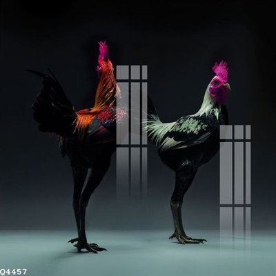 Ảnh gốc File gốc in tranh tổng hợp Q4457 (nét căng) in mica