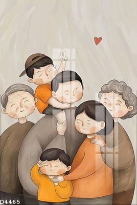 File gốc File gốc in tranh tổng hợp Q4465 (in 3D) cho trang trí