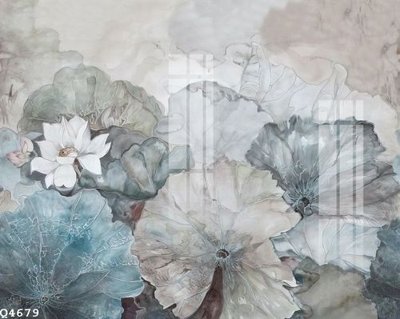 File tranh File gốc in tranh tổng hợp Q4679 (bản gốc) in lụa dán tường