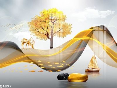 File gốc File gốc in tranh tổng hợp Q4897 (in 3D) nghệ thuật