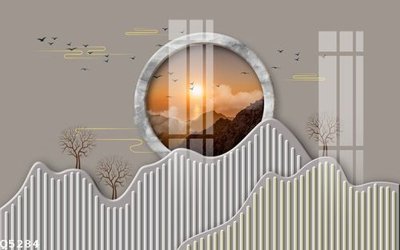 File tranh File gốc in tranh tổng hợp Q5284 (ảnh gốc) độc quyền