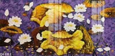 File in trần File gốc in tranh tổng hợp Q6282 (file gốc) hoa văn 3D