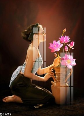 File tranh File gốc in tranh tổng hợp Q6422 (gốc) chủ đề thành phố