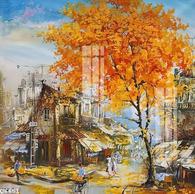 File gốc File gốc in tranh tổng hợp Q6451 (in tráng gương) ốp tường