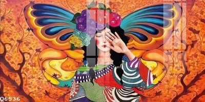 File gốc File gốc in tranh tổng hợp Q6536 (in mica) trang trí