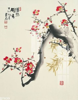 File tranh File gốc in tranh tổng hợp Q7839 (gốc) in backlit film